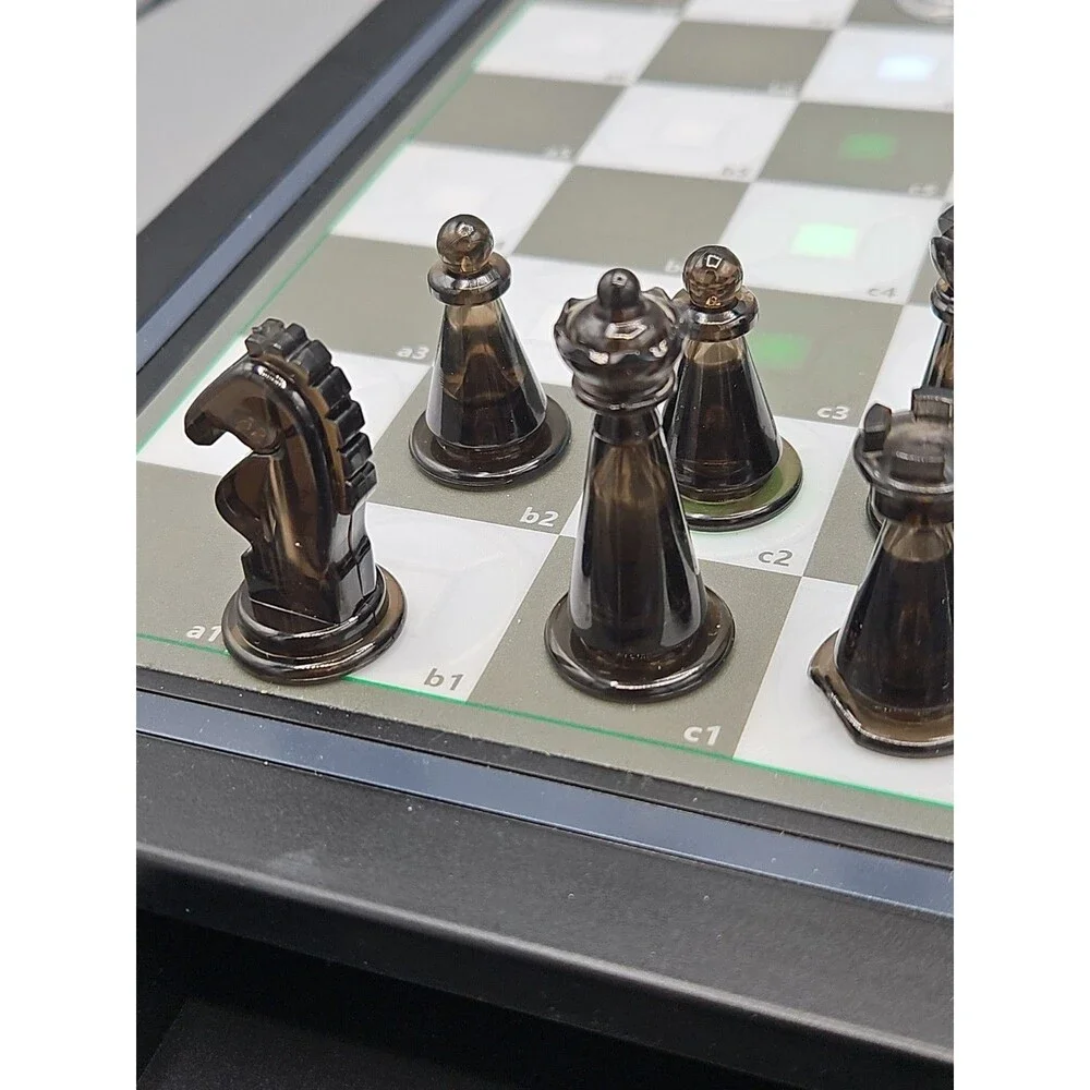 Electronic Chess Board L6 with LED Lights, Computer Chess Set with Piece Charger